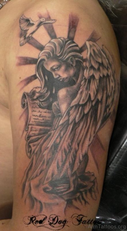 Winged Angel Tattoo