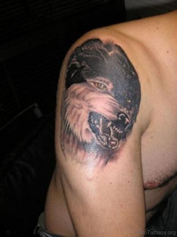 Wolf Head Tattoo