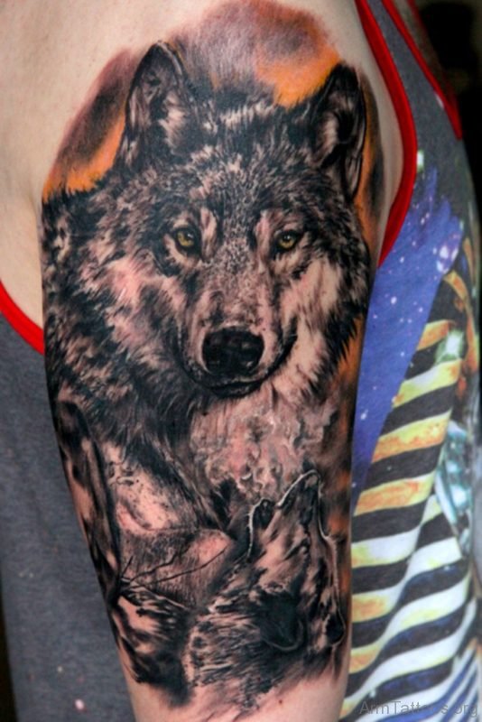 Wolf Tattoo Image