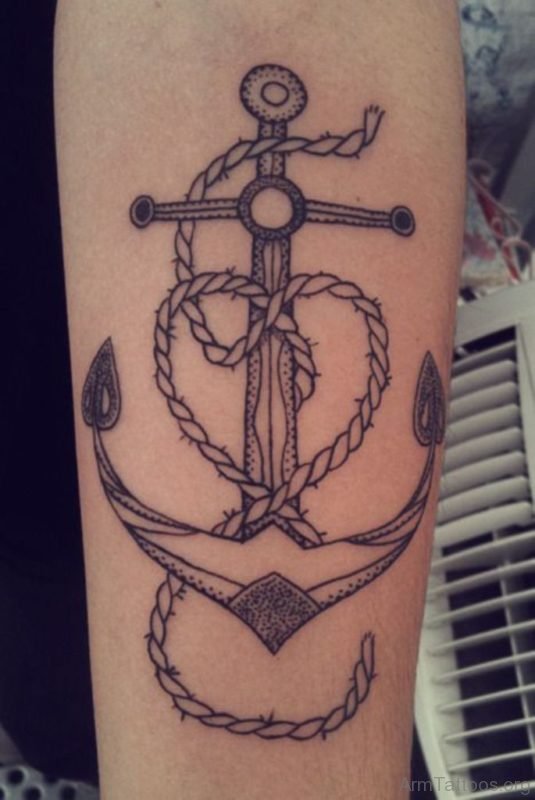 Wonderful Anchor Tattoo