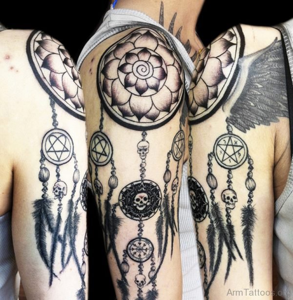 Wonderful Dreamcatcher Tattoo