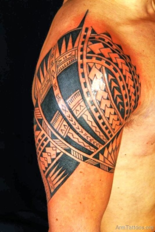 Wonderful Maori Tribal Tattoo 