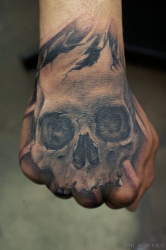 Wonderful Skull Tattoo