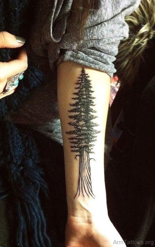 Wonderful Tree Tattoo Design