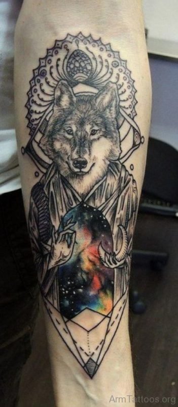 Wonderful Wolf Tattoo