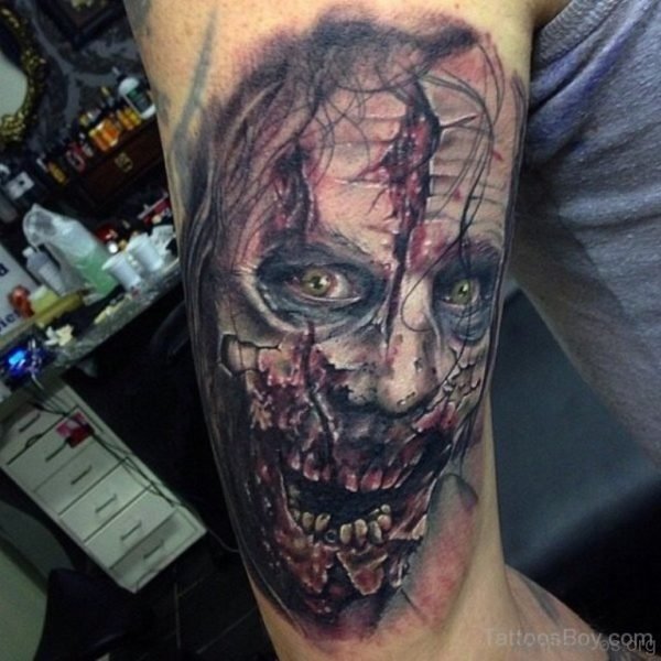 Wonderful Zombie Tattoo