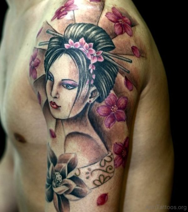 Young Geisha Tattoo