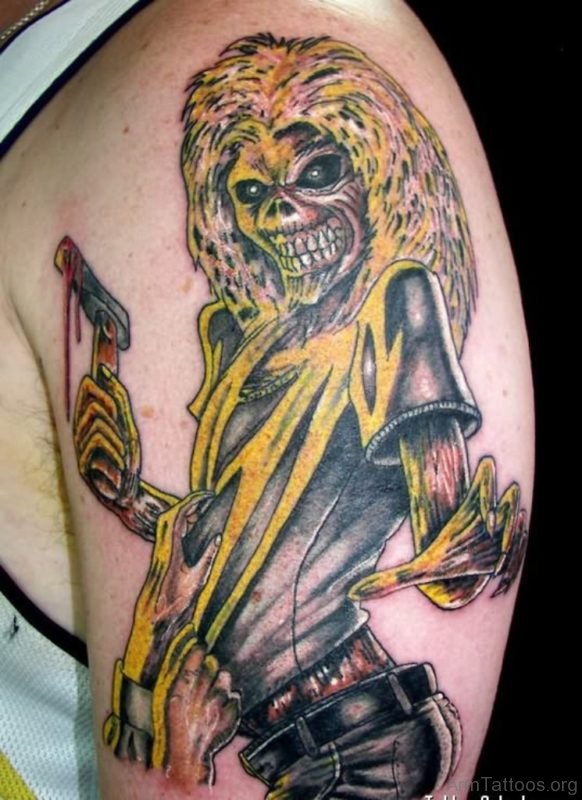 Zombie Skull Tattoo