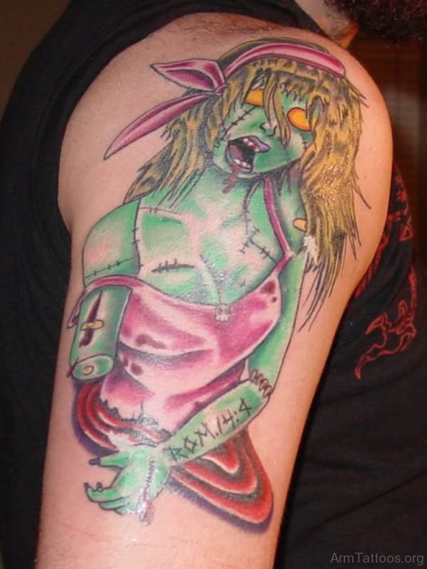Zombie Tattoo Design