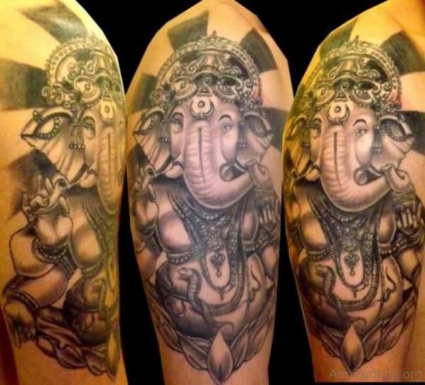 Fabulous Ganesha Tattoo 