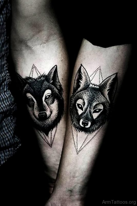 Fandy Wolf Tattoo