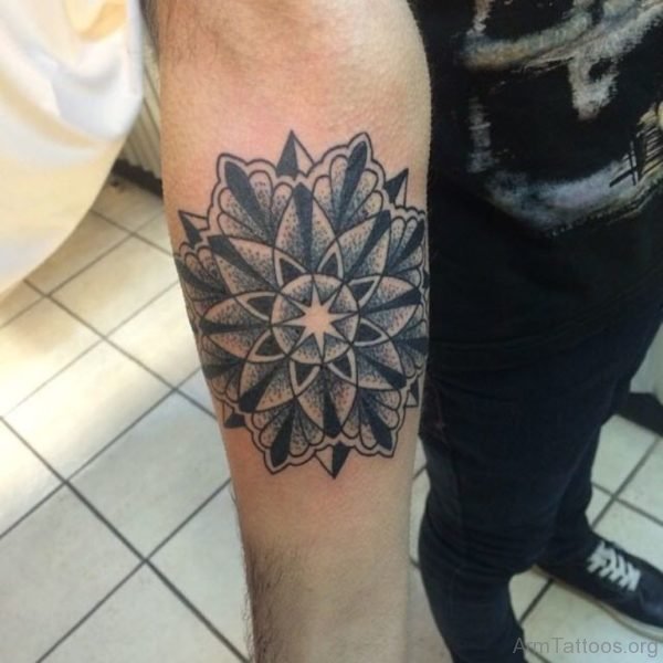 Impressive Mandala Tattoo Design