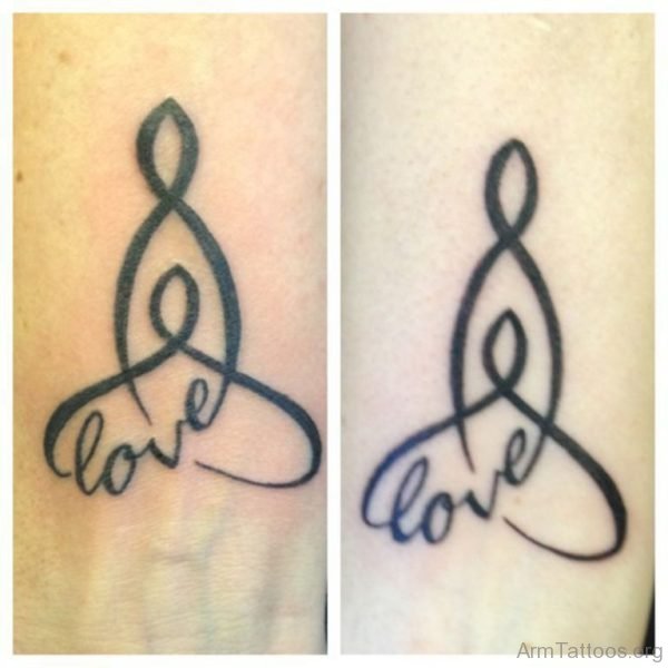 Love Celtic knot Tattoo 