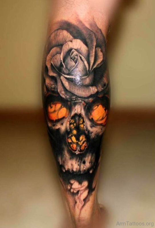 Mind Blowing Skull Tattoo