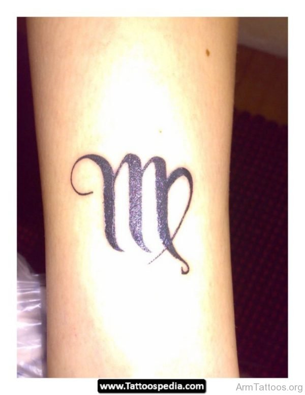 Small Shining Virgo Tattoo